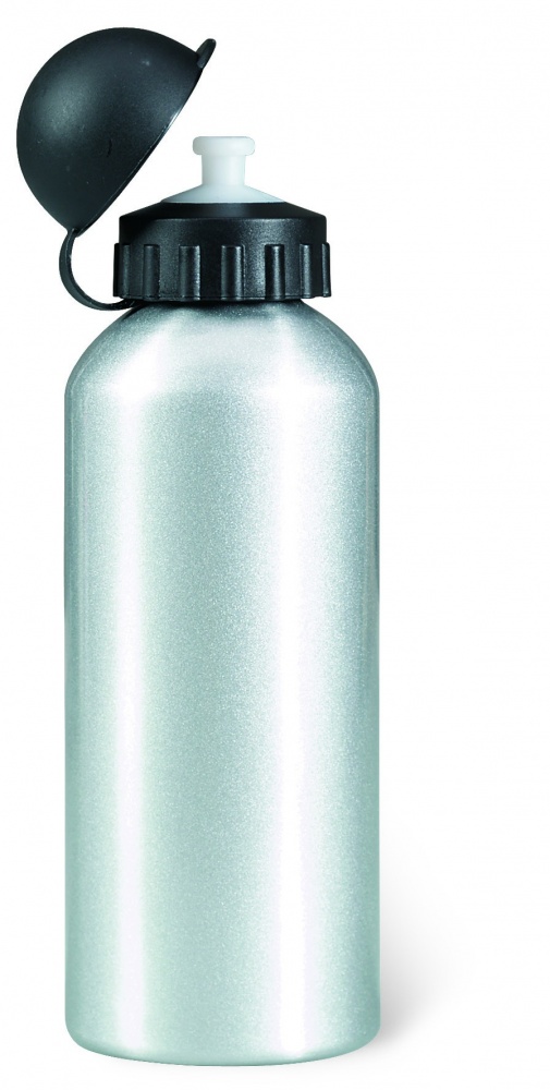 Logo trade promotional gift photo of: Single-walled 600 ml aluminum bottle